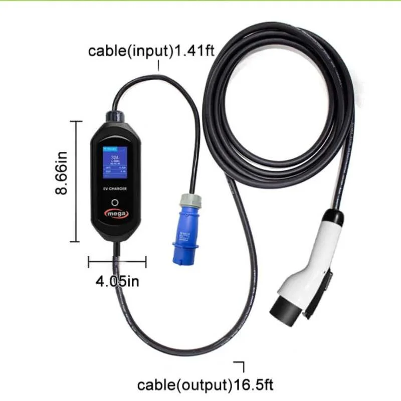 VW ID4 ID6 Portable Charger 7KW 32A thumbnail 1