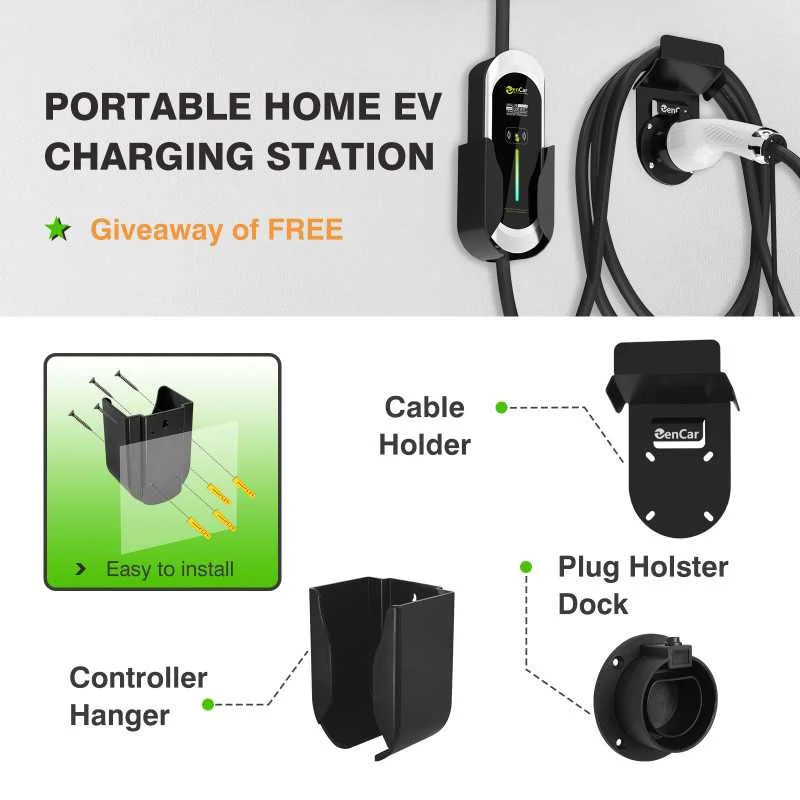Zencar Tesla Portable EV Charger 7kW (32A) thumbnail 1
